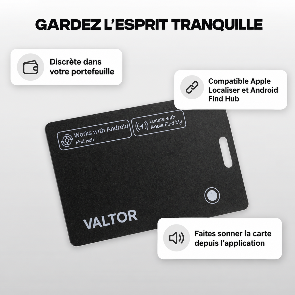 Carte Tracker VALTOR