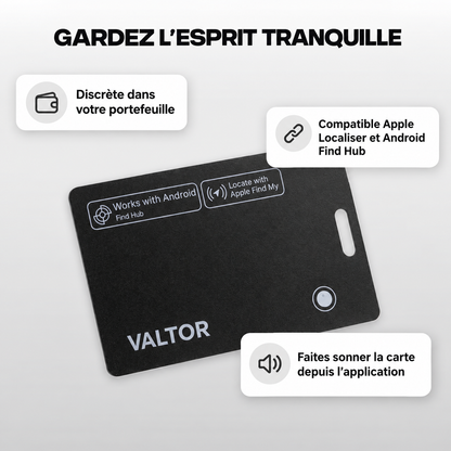 Carte Tracker VALTOR