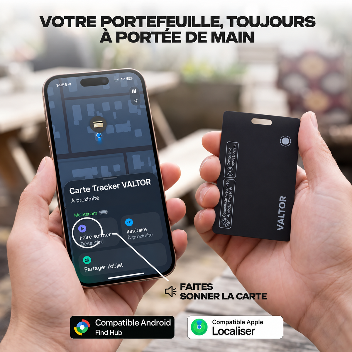 Carte Tracker VALTOR