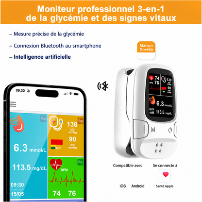 Dispositif de surveillance de santé multifonctionnel