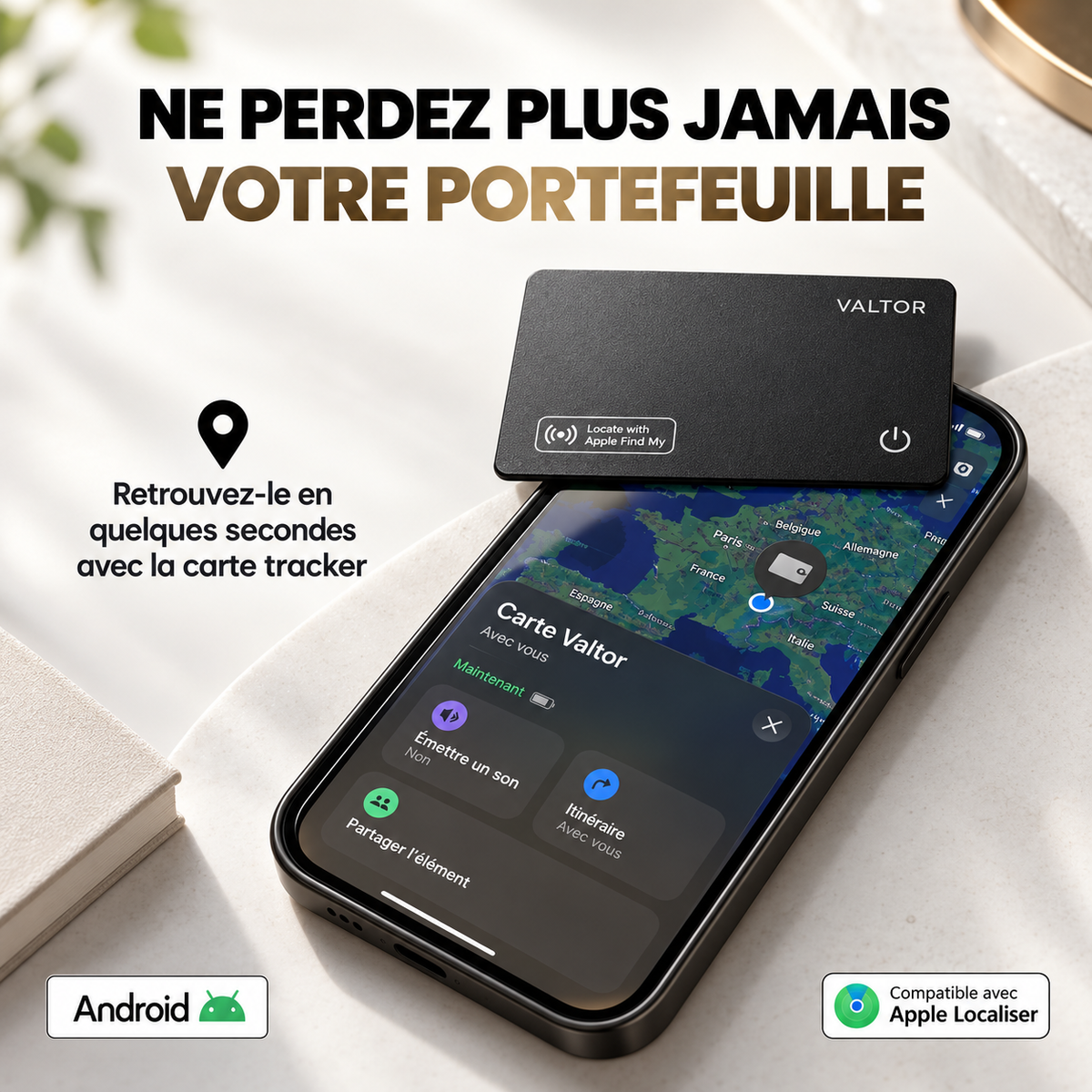 Carte Tracker VALTOR