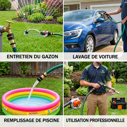 Raccord de tuyau d’arrosage Maison Novelia Quick Connect Pro