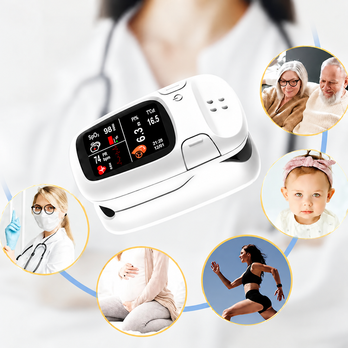 Dispositif de surveillance de santé multifonctionnel